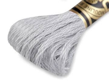 Bombažna vezeninska preja DMC Mouliné Spécial Cotton, Vaporous Gray
