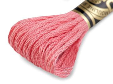 Vezeninska preja DMC Mouliné Spécial Cotton - pink medium