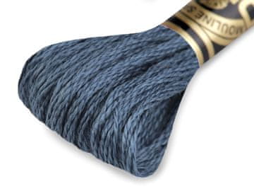 Vezeninska preja DMC Mouliné Spécial Cotton - legion blue