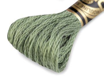 Bombažna vezeninska preja DMC Mouliné Spécial Cotton - Piquant Green