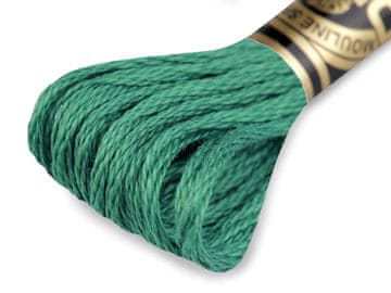 Vezeninska preja DMC Mouliné Spécial Cotton, morsko zelena