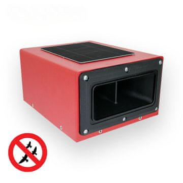 TIMMLUX Profesionalni plašilec - odganjalec ptic 1,5ha na solarno polnjenje za vrtove, sadovnjake, vinograde