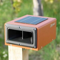 TIMMLUX Profesionalni plašilec - odganjalec ptic 1,5ha na solarno polnjenje za vrtove, sadovnjake, vinograde