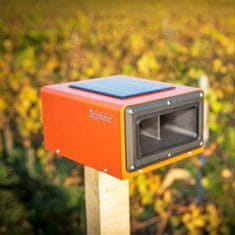 TIMMLUX Profesionalni plašilec - odganjalec ptic 1,5ha na solarno polnjenje za vrtove, sadovnjake, vinograde