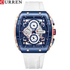 Curren 8442 Moški vodoodporni športni zapestni uri - vrhunski luksuzni blagovne znamke Chronograph Quartz ure za eleganco in učinkovitost, Relogio Masculino 