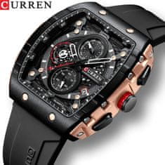 Curren 8442 Moški vodoodporni športni zapestni uri - vrhunski luksuzni blagovne znamke Chronograph Quartz ure za eleganco in učinkovitost, Relogio Masculino 