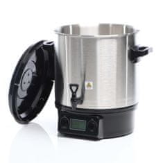 Wiltec 2000W INOX električni lonec za konzerviranje in kuhano vino LCD 27L do 100°C