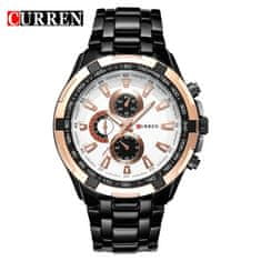 Curren Curren 8023 pas iz nerjavečega jekla Watch Relogio Masulino šport analogni Quartz zapestne ure športne zapestne ure