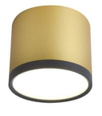 shumee STROPNA SVETILKA TUBA 9W LED 8,8/7,5 ČRNA+ZLATA MAT 4000K