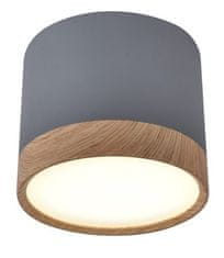 shumee STROPNA SVETILKA TUBA 9W LED 8,8/7,5 LESENA + SIVA 4000K