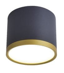 shumee STROPNA SVETILKA TUBA 9W LED 8,8/7,5 ZLATA + ČRNA 4000K