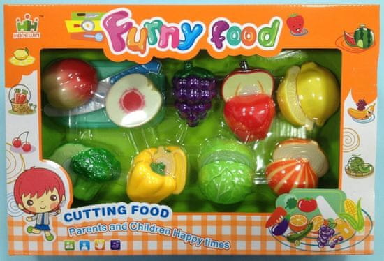Mac Toys Komplet živil za rezanje z nožem