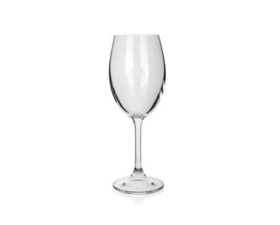 Banquet CRYSTAL Komplet kozarcev za belo vino LEONA 230 ml, 6 kosov, OK