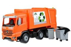 Alena Goliášová Plastični tovornjak za smeti 53cm Mercedes Arocs v škatli 54x26x20cm