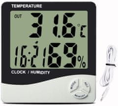 Popron HTH-06 notranji/notranji termometer s higrometrom in pomnilnikom