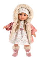 Llorens 53541 E, realistična lutka z mehkim tekstilnim telesom, 35 cm