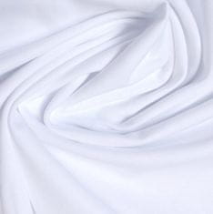 Bombažna rjuha, 180x80 cm, bela