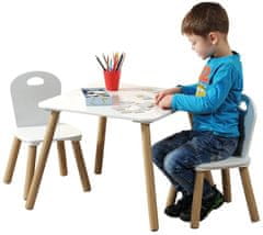 Kesper Otroška miza s stoli Scandi