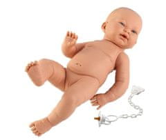 Llorens NEW BORN BABY, realistična lutka dojenčka, 45 cm