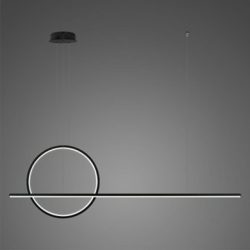 shumee LINEA No.2 viseča svetilka Φ40 cm črna 4k Altavola Design