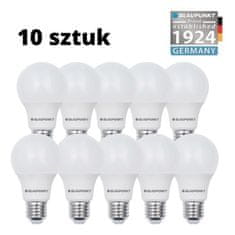 shumee Set 10 kosov - Blaupunkt E27 LED žarnice 12W, naravne barve