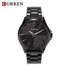 Curren CURREN 8322 Lepi moški Quartz Watch Enostavno, vendar priljubljeno iz nerjavečega jekla trak Watch Quartz Moški black