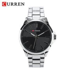 Curren CURREN 8322 Lepi moški Quartz Watch Enostavno, vendar priljubljeno iz nerjavečega jekla trak Watch Quartz Moški black