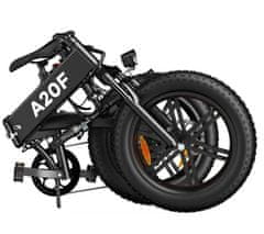 A DECE OASIS ADO A20F+ FATBIKE električno kolo, zložljivo, črno