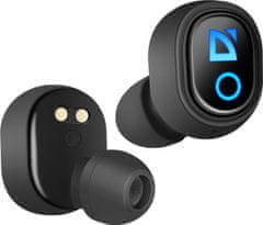 Defender defender twins 639 žične in brezžične slušalke v ušesih za klice/glasbo micro-usb bluetooth črne