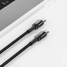 Tech-protect Ultraboost Evo kabel USB-C / USB-C PD 100W 5A 2m, črna