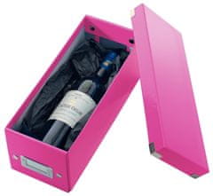 Leitz CD etui CLICK-N-STORE WOW, roza