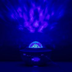 Northix Zvezdni projektor z LED lučmi, laserjem in BT zvočnikom 