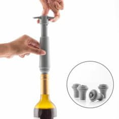 UNBRANDED Vakuumska črpalka in zamaški za vino Winuum InnovaGoods (4 pokrovčki) 