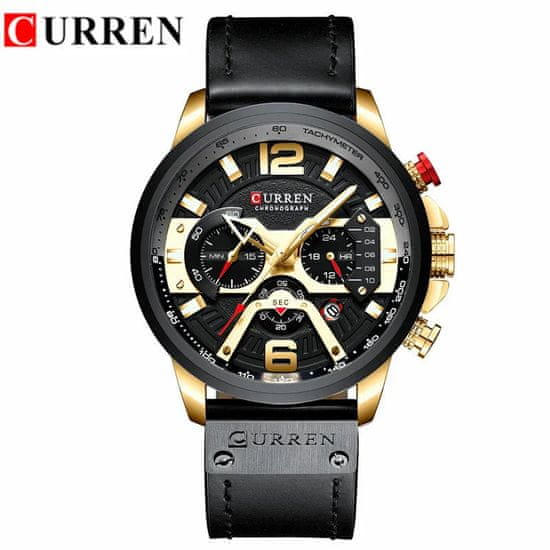 Curren CURREN 8329 quartz Moški vroče prodajo ure moški zapestje Quartz Watch Factory zapestne ure reloj relogio masculino Gold Black