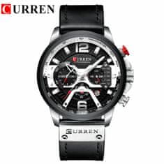 Curren CURREN 8329 quartz Moški vroče prodajo ure moški zapestje Quartz Watch Factory zapestne ure reloj relogio masculino Black-silver