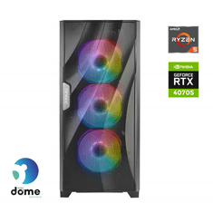 Anni Gamer Extreme namizni računalnik, R5-5600X, 32GB, SSD2TB, RTX4070 Super, FreeDOS (G8-1007)