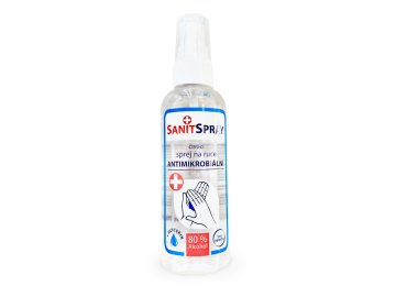 Ljubki dom SANITGEL Čistící sprej na ruce antimikrobiální 150 ml