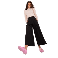 ITALY MODA Ženske hlače CULLOTE črne DHJ-SP-7723.09_405701 S