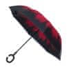 Damski dežnik na palici Inside Out Rdeča marjetica Daisy Umbrella EDIORD