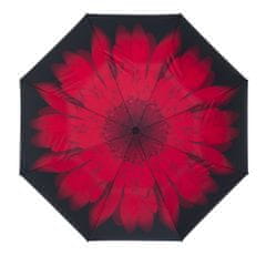 Blooming Brollies Damski dežnik na palici Inside Out Rdeča marjetica Daisy Umbrella EDIORD