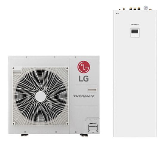 LG toplotna črpalka split R32 IWT z vgrajenim bojlerjem Z MONTAŽO HN0913T.NK0 + HU051MR.U44 (5kW)