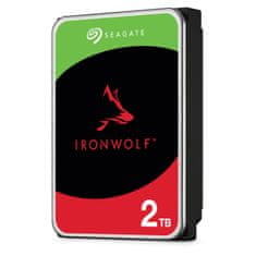 Seagate IronWolf NAS trdi disk (HDD), 2 TB, SATA 6 Gb/s, 256 MB (ST2000VN003)