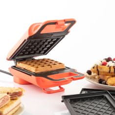 InnovaGoods APARAT ZA VAFLJE IN SENDVIČ 2 V 1 Z RECEPTI WAFFLICHER INNOVAGOODS