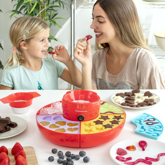 InnovaGoods 2 V 1 APARAT ZA IZDELAVO BONBONOV IN ČOKOLADNI FONDUE YUPOT INNOVAGOODS