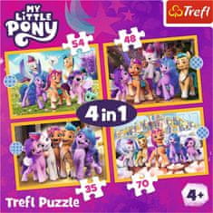 Trefl Puzzle My Little Pony: Meet the pony 4v1 (35,48,54,70 kosov)