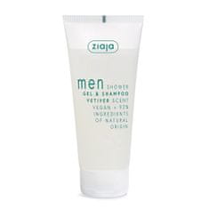 Ziaja Gel za tuširanje in šampon Vetiver Men (Gel & Shampoo) 200 ml