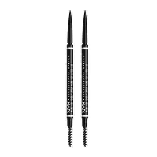 NYX Micro Brow Pencil Set 2x svinčnik za obrvi 0,09 g Odtenek 05 Ash Brown