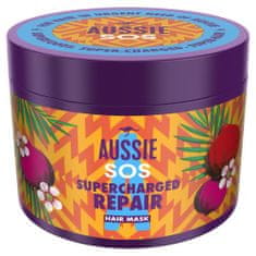 Aussie SOS Supercharged Repair Hair Mask obnovitvena in negovalna maska za lase 450 ml za ženske