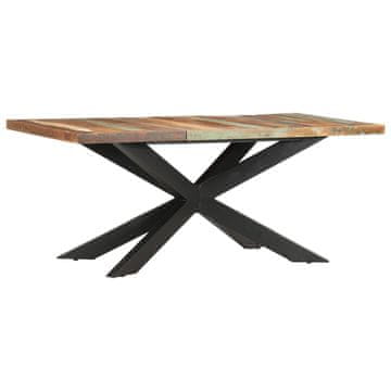 Vidaxl Jedilna miza 180x90x76 cm les