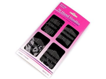 Komplet ročnih igel - nikelj (96 kartic)